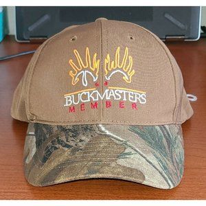 Buckmasters Hat Cap Hook/Loop Back Adjustable Camo Camouflage Adult